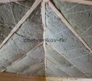 Монтаж утепления карниза, этап 16