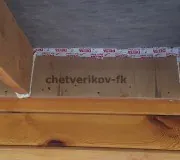 Монтаж утепления карниза, этап 18