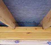 Монтаж утепления карниза, этап 9