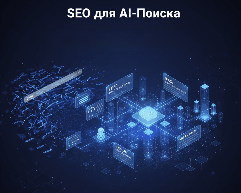 SEO для AI-Поиска: 5 Стратегий, чтобы стать Источником, а не Ссылкой
